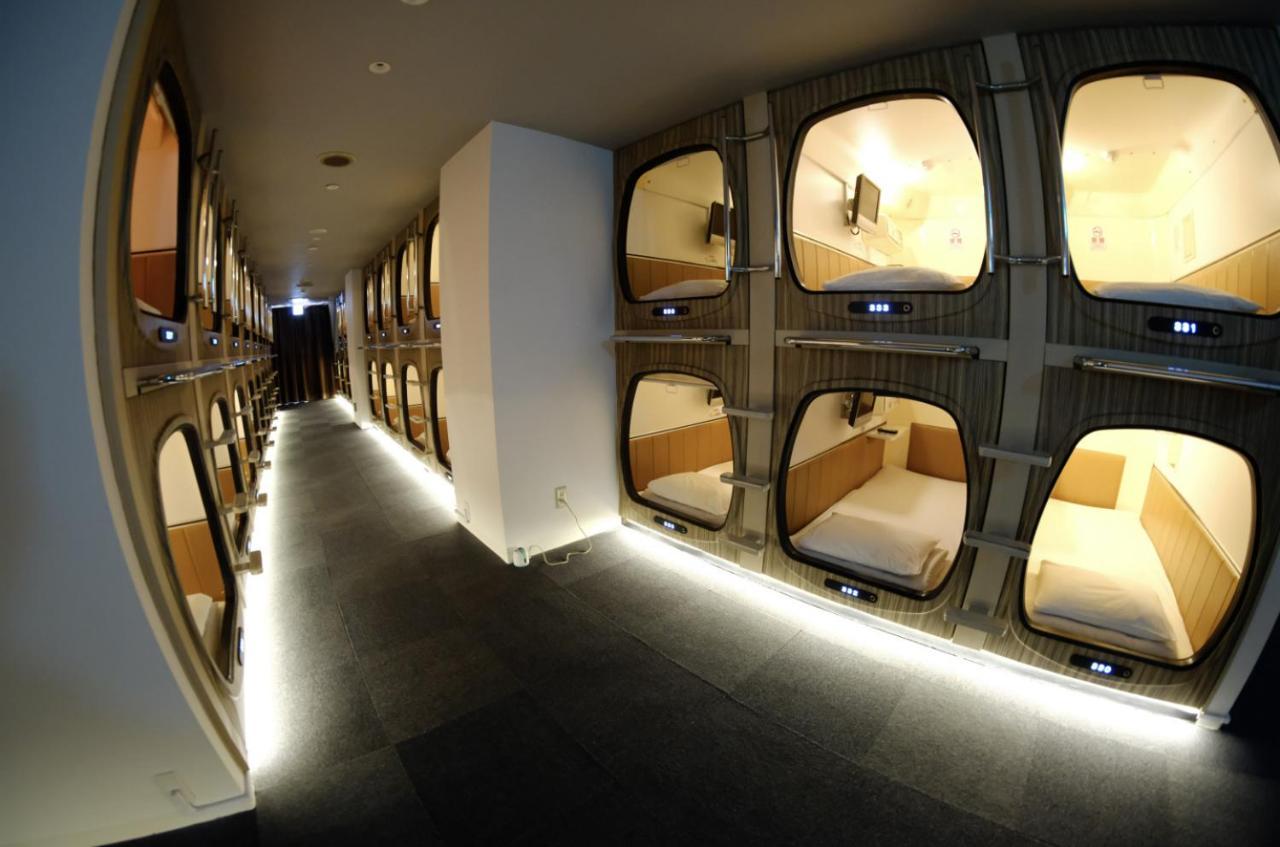 Capsule And Sauna New Japan Ex Hiroshima Extérieur photo